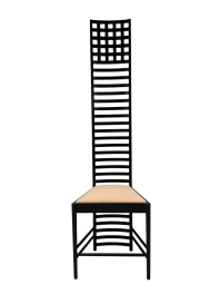 1980s Hill House 1 Chair by Charles Rennie Mackintosh for Cassina Italy